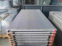 Aluminium Micro Channel E nɔ ɖyɔ Evaporateur Condener