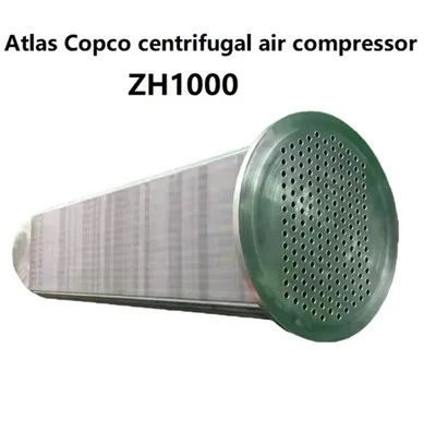 Atlas Copco Air Compresseur Air couleur cooler After balchange ɔ nu Zh1000